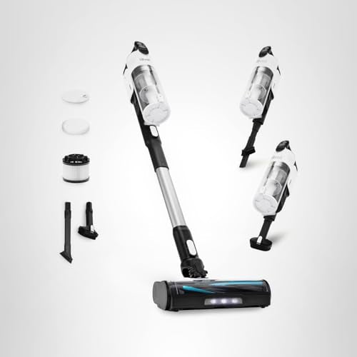 LEVOIT Cordless Vacuum Cleaner, Stick Vac with Tangle-Resistant Design, Up to 50 Minutes, Powerful Suction, Rechargeable, Lightweight, and Versatile for Carpet, Hard Floor, Pet Hair, LVAC-200