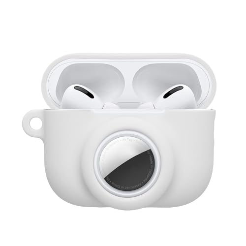 Kwmobile Silicone Cover for Airpods Pro 3 with AirTag Storage
