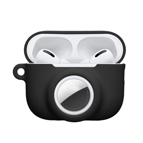 Kwmobile Silicone Cover for Airpods Pro 3 with AirTag Storage