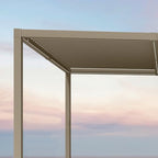 PURPLE LEAF Adjustable Louvered Roof Pergola