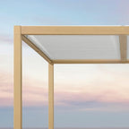 PURPLE LEAF Adjustable Louvered Roof Pergola