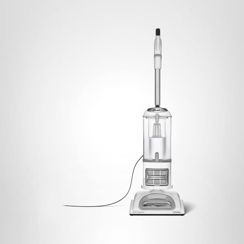 Shark | Upright Vacuum Cleaner | Navigator Lift-Away | Swivel Steering | HEPA Filter | Vacuum for Pet Hair | Crevice Tool & Dusting Brush Included | For Carpets & Hard Floors | White/Silver | NV356E