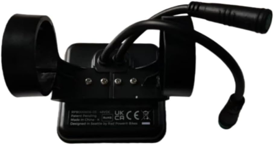 NULKOMMA Rad UI Display Meter 48V Ebike Cycling Computer Black