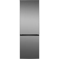 Bomann® XXL Kühlschrank mit Gefrierfach 186cm | 60cm breit | Kühlschrank mit Gefrierfach freistehend | Kühlgefrierkombi 4 Ablagen | Türanschlag wechselbar | 40db | Refrigerator KG 7357 inox