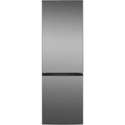 Bomann® XXL Kühlschrank mit Gefrierfach 186cm | 60cm breit | Kühlschrank mit Gefrierfach freistehend | Kühlgefrierkombi 4 Ablagen | Türanschlag wechselbar | 40db | Refrigerator KG 7357 inox