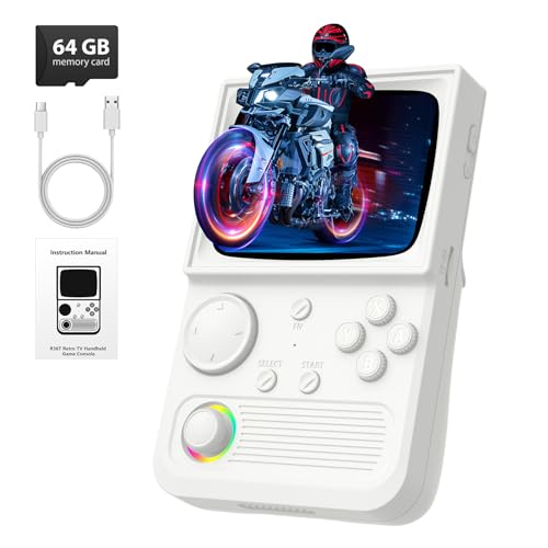 AQHH R36 Max Retro Gaming Console 4.0" IPS Screen 64GB