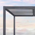 PURPLE LEAF Adjustable Louvered Roof Pergola