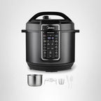 Midea 12-in-1 Electric Pressure Cooker, 8 Quarts, 12 Presets, Multi-Functional Programmable Slow Cooker, Rice Cooker, Steamer, Sauté Pan, Yogurt Maker, and More, Stainless Steel