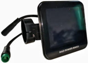 NULKOMMA Rad UI Display Meter 48V Ebike Cycling Computer Black