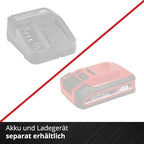Einhell City Akku-Rasenmäher GE-CM 18/30 Li-Solo Power X-Change (18 V, 30 cm Schnittbreite, bis 150 m², Brushless, 25L Grasfangkorb, 30-70 mm Schnitthöhe, ohne Akku)