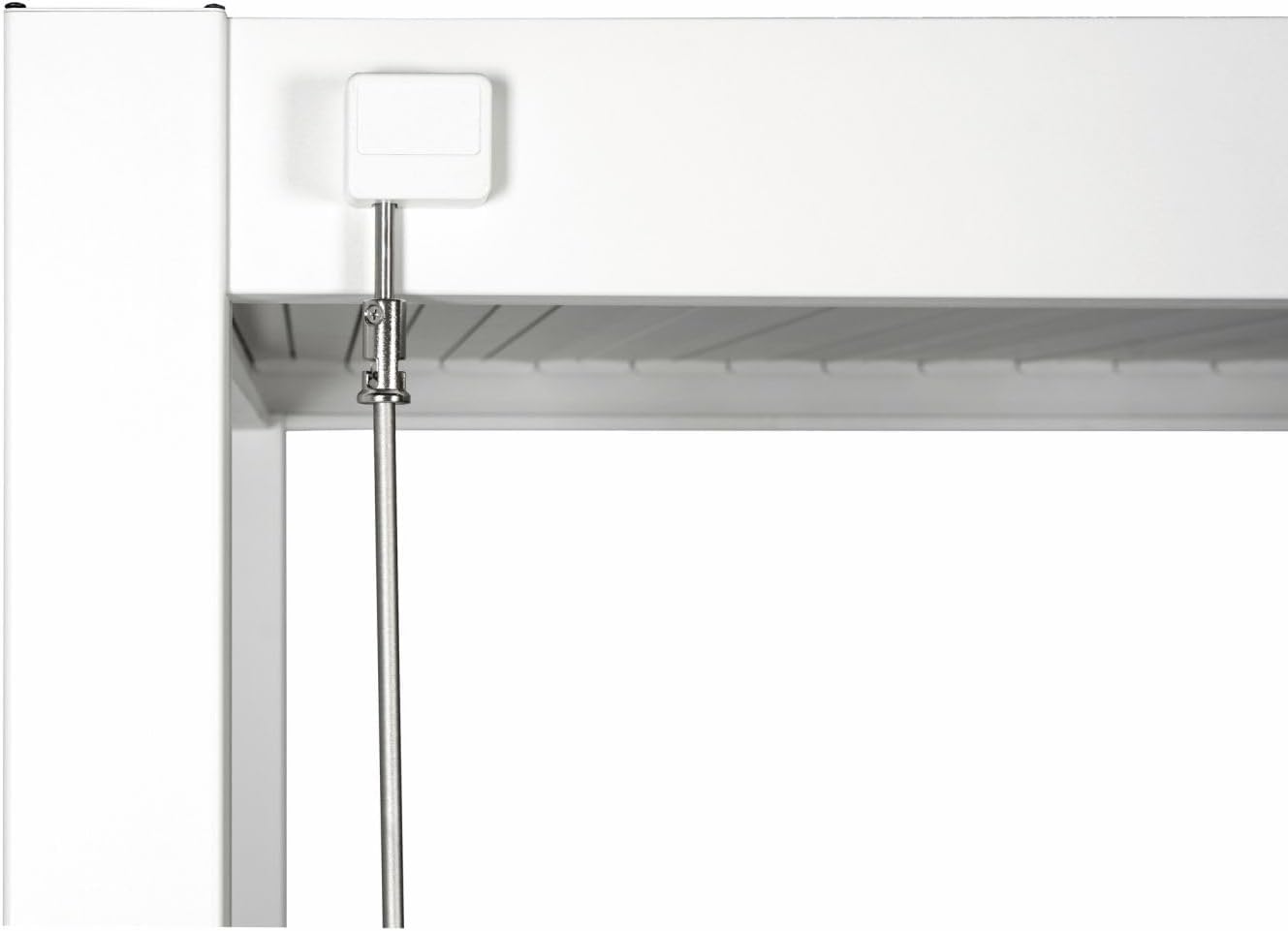 Novum Mirador Classic 300 x 400 cm White Pergola Louvered Roof