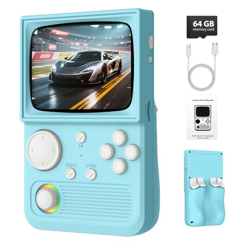 AQHH R36 Max Retro Gaming Console 4.0" IPS Screen 64GB
