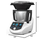 ChefRobot Smart Food Processor UltraCook All-in-One Auto Cooking Machine,3.5L Capacity,600+ Online Recipes, Built-in Scale, 7 inch TFT Screen, Self-Cleaning, Multifunctional Kitchen Appliance