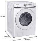 SAMSUNG 4.5 Cu. Ft. White Front Load Washer
