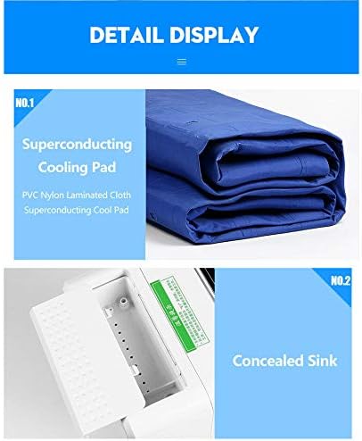 Roboraty 160x140cm Cooling Water Matratze Blaue
