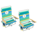 Tommy Bahama Classic 5-Position Lay Flat Backpack Beach Chair