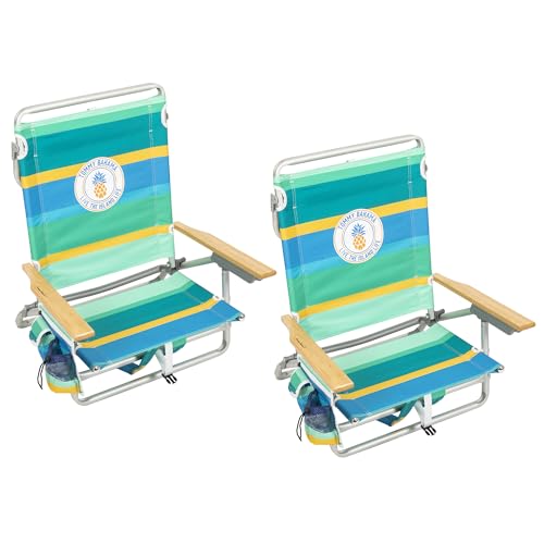 Tommy Bahama Classic 5-Position Lay Flat Backpack Beach Chair