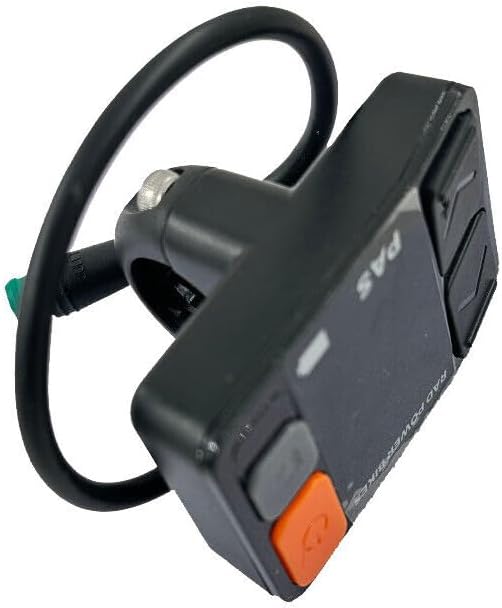 NULKOMMA Rad Power LCD Display 48V Ebike Speed Control Meter Black