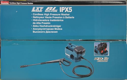 Makita DHW080ZK Twin 18V (36V) Li-ion LXT Brushless Pressure Washer – Batteries and Charger Not Included