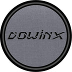 Dowinx Gaming Chair with Pocket Spring Cushion Massage Ergonomic Footrest Black