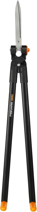 Fiskars PowerLever GS53 Grass and Hedge Shear 270° Rotating Head Black/Orange