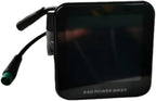 NULKOMMA Rad UI Display Meter 48V Ebike Cycling Computer Black