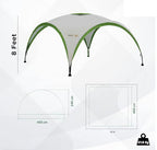 Coleman Event Shelter Pavillon, Regen- und Sonnenschutz Gartenpavillon für Partys, Strände, Festivals, Sportveranstaltungen oder Campingplätze, Stabile Stahlstangen Konstruktion, Hoher UV- Schutz
