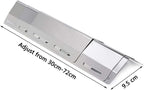 GFTIME Universal Stainless Steel BBQ Burner & Heat Plate Kit 4-Piece