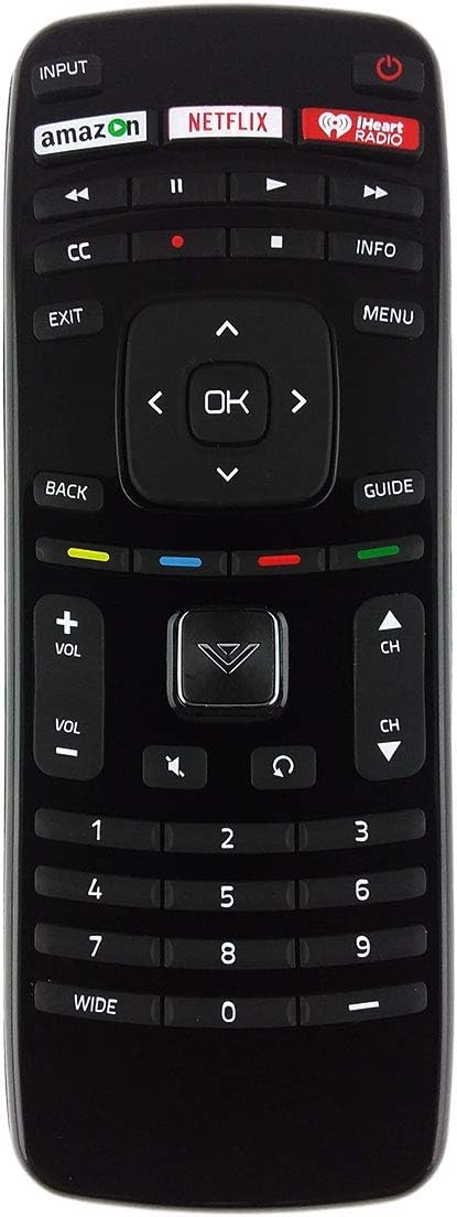 Vizio XRT112 Factory Original Replacement Smart TV Remote Control Black