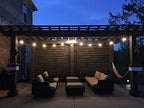 Quality Built Backyards 12 Ft x 12 Ft Rough Sawn Select Cedar Pergola Kit