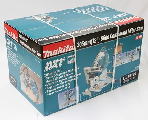 Makita LS1219L/2 240V 305mm Slide Compound Mitre Saw with Laser Guide