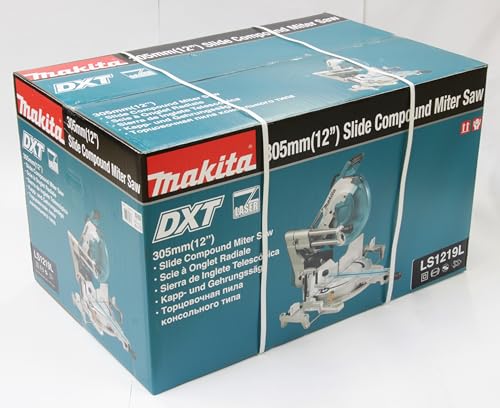 Makita LS1219L/2 240V 305mm Slide Compound Mitre Saw with Laser Guide
