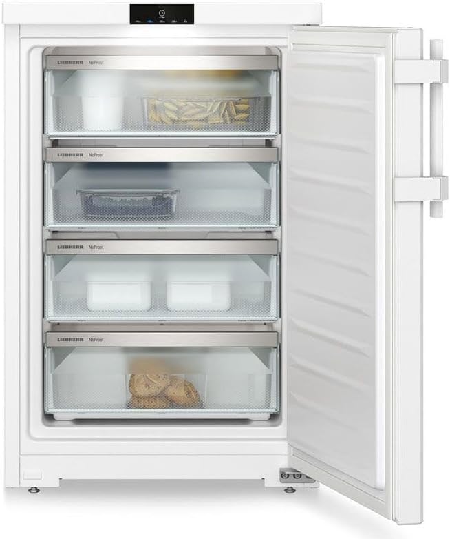 Liebherr Pure FNE1404-147 92L No Frost Under Counter Freezer White