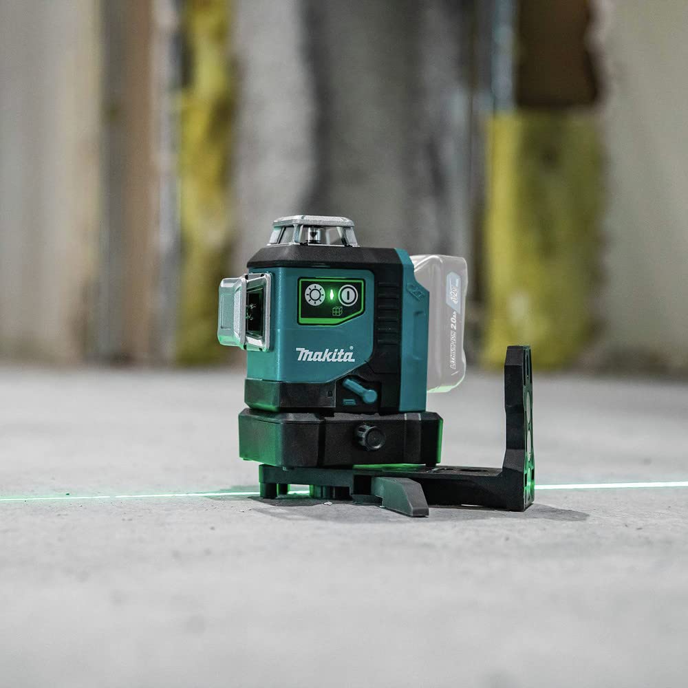 Makita SK700GDZ Max Li-ion CXT Green Multi-Line Laser, Batteries and Charger Not Included, Green, 12 V