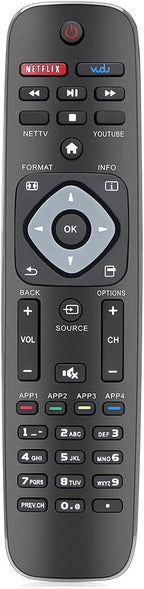 Gvirtue PHI-958 Replacement Remote for Philips LED TV