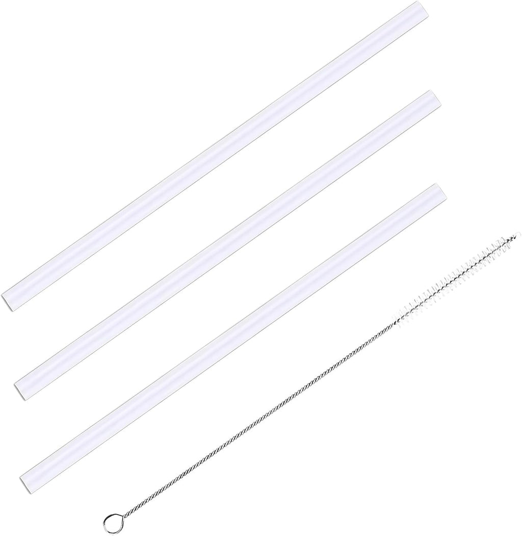 Ouharty Replacement Straws for Hydro Flask Wide-Mouth with Straw Brush