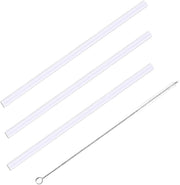 Ouharty Replacement Straws for Hydro Flask Wide-Mouth with Straw Brush