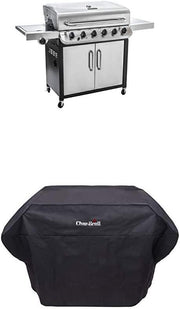 Char-Broil Convective 640 S XL 6-Burner Gas Grill with Side Burner Black