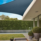 Coolaroo Premium Shade Sail Kit 95% UV Block Commercial-Grade Outdoor Sun Shade