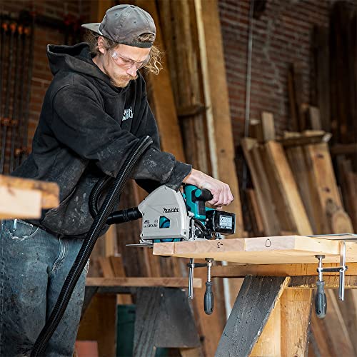 Makita DSP600ZJ (36V) Twin 18V Li-Ion LXT Brushless 165mm Plunge Cut Saw Supplied In A Makpac Case - Batteries And Charger Not Included