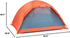 Marmot Catalyst 3 Person Camping Tent Red Sun Blue