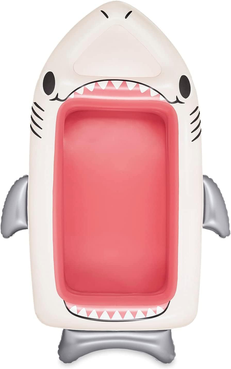 Funsicle Big Jaws Inflatable Pool 10 ft Rectangular