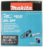 Makita DUC353Z Twin 18V (36V) Li-ion LXT 35cm Brushless Chainsaw, Batteries and Charger Not Included