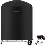 VANSHEIM Round Gas Grill Cover Weatherproof Waterproof UV Resistant