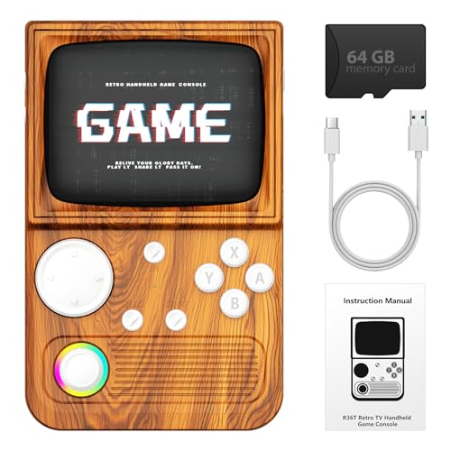 AQHH R36 Max Retro Gaming Console 4.0" IPS Screen 64GB