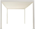 Novum Mirador Classic 300 x 400 cm White Pergola Louvered Roof