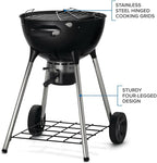 Napoleon NK22 Premium Charcoal Kettle Grill 22in Black