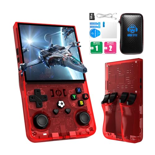 DVJQSN R36MAX Retro Handheld Game Console 4.0 Inch 720x720 IPS Screen