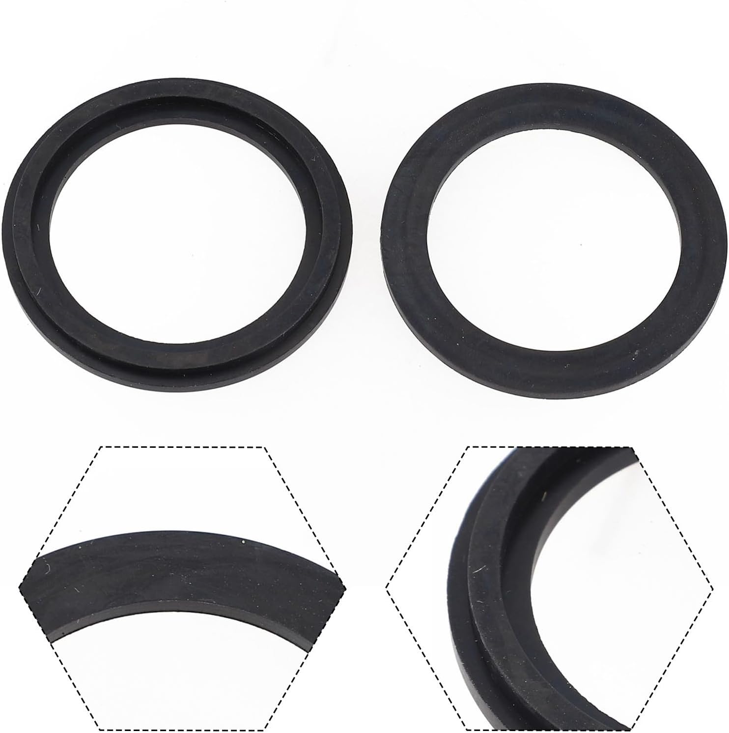 LVYXON Replacement Washers for Intex Pool Step Assemblies 10745 and P6029