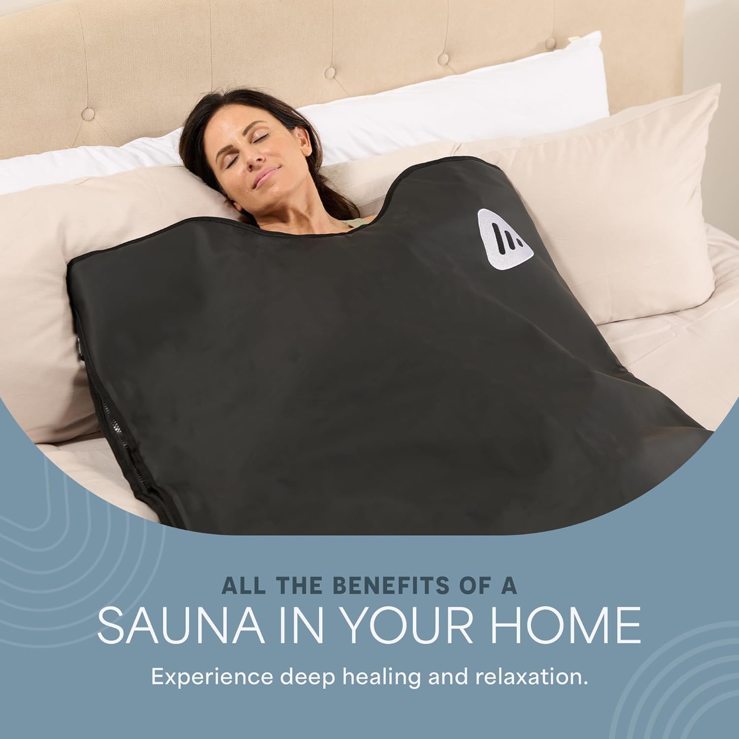 Lifepro Infrared Sauna Blanket for Detox & Relaxation – Portable Far Infrared at Home Sauna for Detox, Muscle Tension Release and Recovery – RejuvaWrap Series with Adjustable Heat Settings